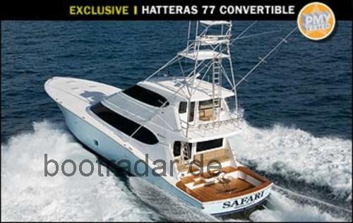 Hatteras 77 Convertible technische daten 